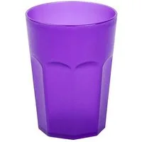 Engelland Becher Plastikbecher in modernen Neonfarben, Mehrweg, 1-tlg., Kunststoff, spülmaschinengeeignet, bruchfest, wiederverwendbar, 250 ml, 0,25 Liter