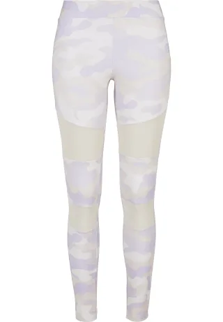 URBAN CLASSICS Leggings "Urban Classics Damen Ladies Camo Tech Mesh Leggings"