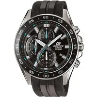 CASIO EDIFICE Chronograph EFV-550P-1AVUEF, Quarzuhr, Armbanduhr, Herrenuhr, bis 10 bar wasserdicht, Resinarmband
