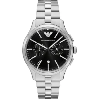Emporio Armani Dario Silber Herren Armbanduhr AR11691