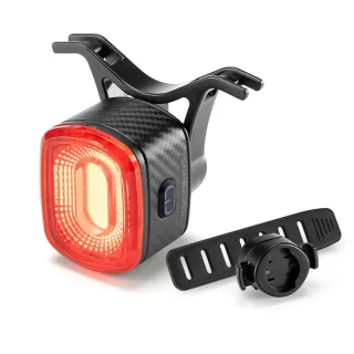ROCKBROS R2 Smart Brake Sensing Bike Taillight Same Frequency Induction Rear Light 4 Lighting Modes IPX6 Waterproof Type