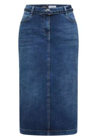 CECIL - Midi-Rock blau - Gr. - 30