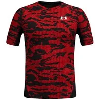 Under Armour® Kompressionsshirt HeatGear® Printed Shirt mit Mesh-Einsätzen