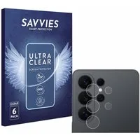 Savvies Displayschutzfolie Schutzfolie für Samsung Galaxy S26 Ultra (NUR Kameraschutz), 6 Stück, Displayschutz Schutz Folie Klar Transparent