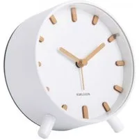 Karlsson Uhr Wecker Grace Metal White