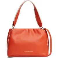 Tommy Hilfiger Schultertasche TH SOFT SUMMER MINI BUCKET, Damen Umhängetasche, Minibag, Clutch mit abnehmbarem Umhängeriemen