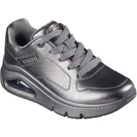 Skechers UNO ICON - LUSTROUS AIR Sneaker Keilsneaker, Plateausneaker, Schnürschuh im Metallic Look