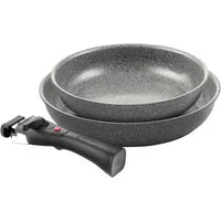 Zwilling Bratpfanne ZWILLING Bratpfannen-Set TORRE schwarz