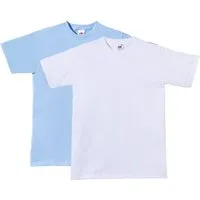 Fruit of the Loom Sweatshirt Unisex-T-Shirt, 2er-Pack Uni