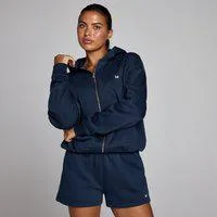 MP Damen Basics Zip Through Hoodie - Mitternachtsblau - XL