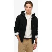 Superdry Kapuzensweatjacke ESSENTIAL LOGO ZIP HOODIE HB Baumwollmischung, slim fit