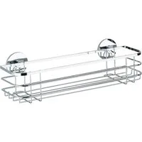 WENKO Badregal Turbo-Loc®, Badregal, befestigen ohne Bohren, Turbo-Loc®, rostfreier Edelstahl
