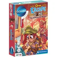Clementoni® Spiel Galileo, Escape Game Das geheimnisvolle Museum, Detektivspiel, Made in Europe