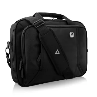 V7 FrontLoad-Geschäftstasche für Laptops mit 13" | ccp13-blk-9e | Aktenkoffer - 33,8 cm (13.3")