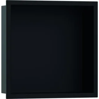 hansgrohe XtraStoris Wandnische 56061670 30x30x10cm, mit integriertem Rahmen, mattschwarz