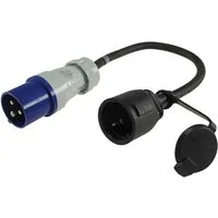 ChiliTec 22852 CEE-Adapterkabel zu CEE-Schutzkontakt