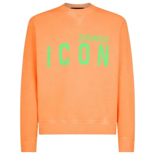 Dsquared2 Icon Oranger Rundhalspullover