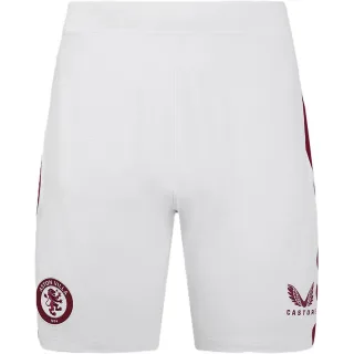 Castore - Fußballshorts für Damen (Weiß/Rot)