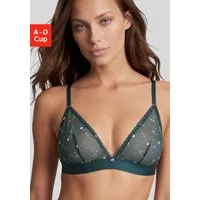 Vivance by Lascana Bralette-BH Thea ohne Bügel mit transparentem Mesh mit feiner Blütenstickerei