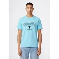 Champion T-Shirt Graphic Tee Kurzarm, mit Rundhalsausschnitt, ohne Verschluss, aus Baumwolle