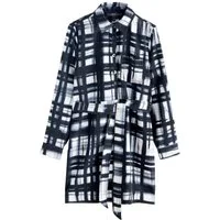 Next Minikleid Mini-Hemdkleid mit langen Ärmeln und Taillenband (1-tlg)