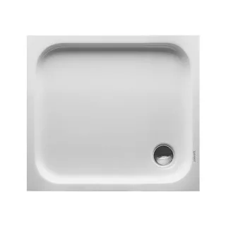 Duravit Rechteck-Duschwanne D-Code 720105000000001 Einbauversion, 900 x 800 mm, weiss mit Antislip