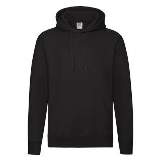 Fruit of the Loom - "Premium" Kapuzenpullover für Herren (Schwarz)