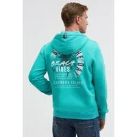 CAMP DAVID Kapuzensweatjacke aus Baumwolle