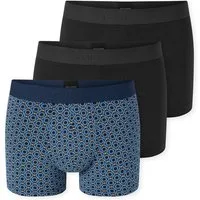 Schiesser Boxer 95/5 Multipacks (3er Pack) ohne Eingriff, softer Logo-Webgummibund