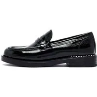 Derimod Maskuline Loafer aus Lackleder Loafer