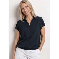 STREET ONE Hemdbluse aus softer Viskose