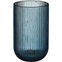 Mica Decorations Gläser-Set Merlot Drinking Glass - Set of 6 - 400 ml - Glass - Blue, Glas