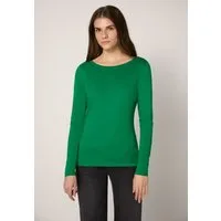 STREET ONE STUDIO Langarmshirt mit U-Boot-Ausschnitt