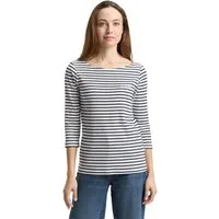 TOM TAILOR 3/4-Arm-Shirt im Streifen-Design
