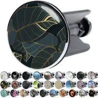 Sanilo Waschbeckenstöpsel mit Motiv, viele schöne Abflussstöpsel zur Auswahl, Ø 4 cm, hochwertig, universell, 100% wasserdicht