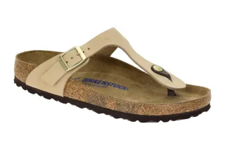 Birkenstock 1018999 GIZEH BS Damen Pantoletten Beige Sandcastle Anatomisch ge...