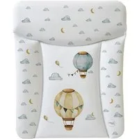 CEBA BABY Wickelauflage Weiche Wickeltischauflage 50 x 70 cm, 72 x 75 cm, 85 x 72 cm, Wickelauflage für Junge und Mädchen - Wasserdicht, abwaschbar