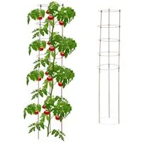 relaxdays Rankhilfe 150 cm 2er Set brau, 2 St.
