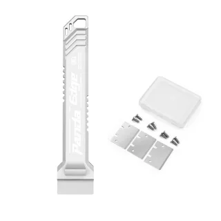 BIQU Panda Edge FDM 3D Printer Scraper All Metal CNC Machined SK5 Blade Cleaning Tool Shovel With three Blades for Bambu