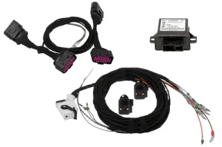 Original Kufatec Kabelsatz Kabelbaum Adapter Kabel aLWR Komplett-Set für VW Touareg 7P mit Luftfederung!