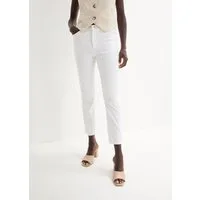 bonprix Stretch-Hose aus Baumwolle, Polyester und Elasthan, Slim Fit Passform, 7/8-Länge