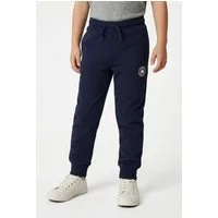 Converse Jogginghose SIGNATURE FLEECE CHUCK PATCH JOGGER - für Kinder für Kinder, Eingrifftaschen, krempelbare Beinabschlüsse