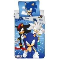 Jerry Fabrics Bettwäsche Sonic Set micro – Mikrofaser Kinderbettwäsche 140x200 + 70x90, Mikrofaser