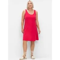 Sheego Jerseykleid Jerseykleid Ärmellos