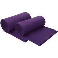 Wohndecke 2 Stück Fleecedecken Kuscheldecken Größe 130x170 cm, Betz