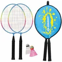 Schildkröt Badmintonschläger 970901 Sk Badminton Set Junior im Headcover 2 Schläger