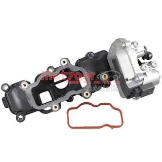 Metzger Saugrohrmodul rechts Audi A4 A6 A8 Q7 VW Phaeton Touareg 2100044