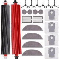 MSM Saugroboter Zubehör-Set Ersatzteile Bürsten Filter Für Roborock S8 MaxV Ultra / S8 Max Ultra