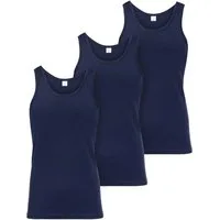 Ladeheid Unterhemd Tanktop Herren Baumwolle Set 3 Stück LA40-258 (Set, 3er-Pack)