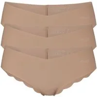 sloggi Slip ZERO Microfibre Hipster ohne Abzeichnen unter figurnaher Kleidung im 3er Pack